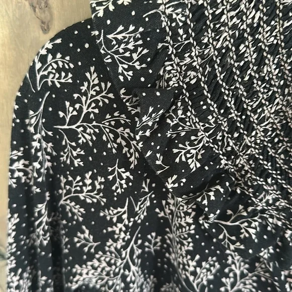 Boden Black and Pink Long Sleeve Dress - Picture 11 of 14